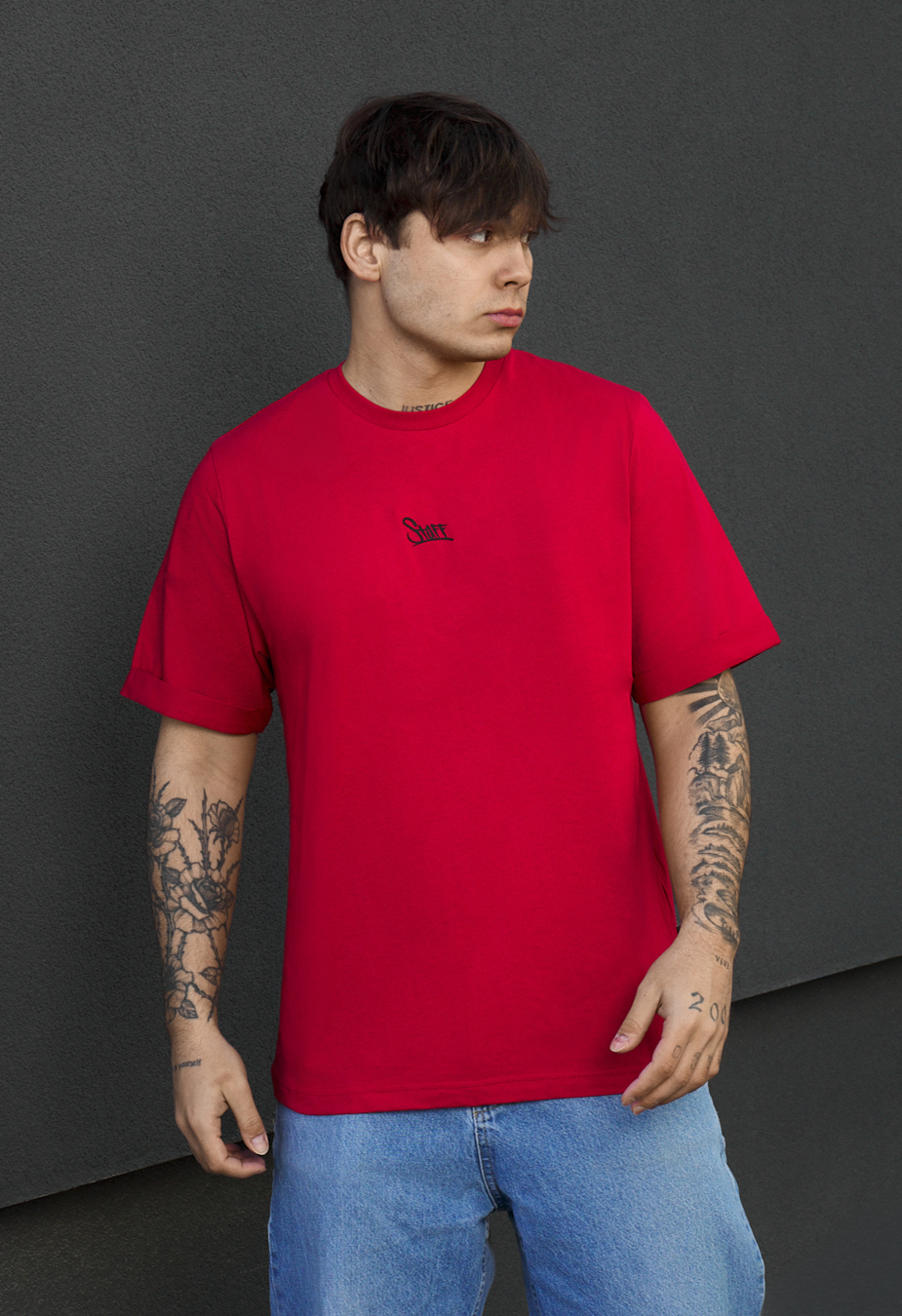 Koszulka Staff red logo