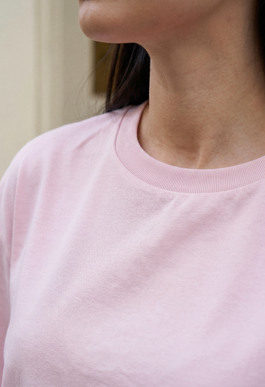 Komplet koszulka + spodenki Staff de light pink
