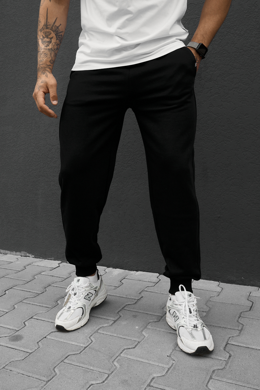 Spodnie dresowe Staff rol black