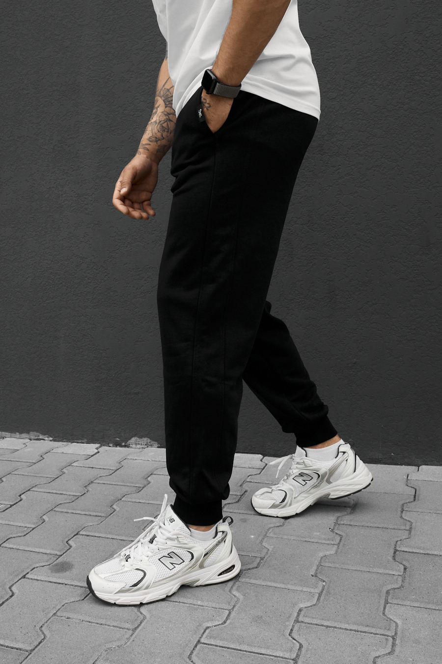 Spodnie dresowe Staff rol black