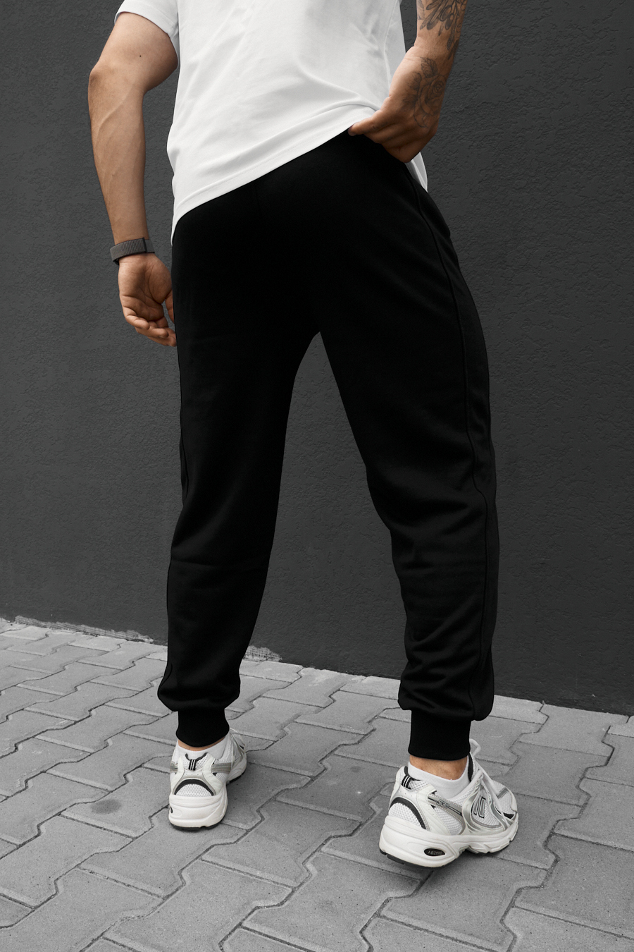 Spodnie dresowe Staff rol black