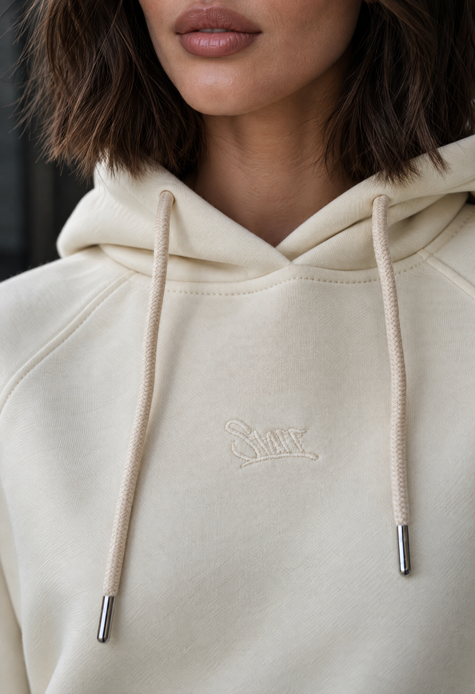 Bluza Staff amu milk logo oversize fleece