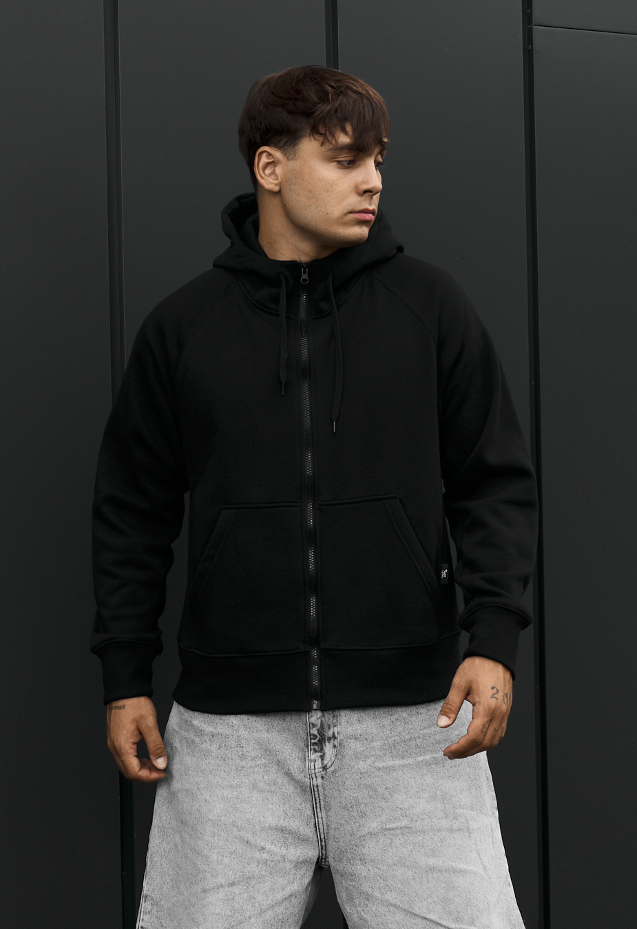 Bluza Staff back zip fleece