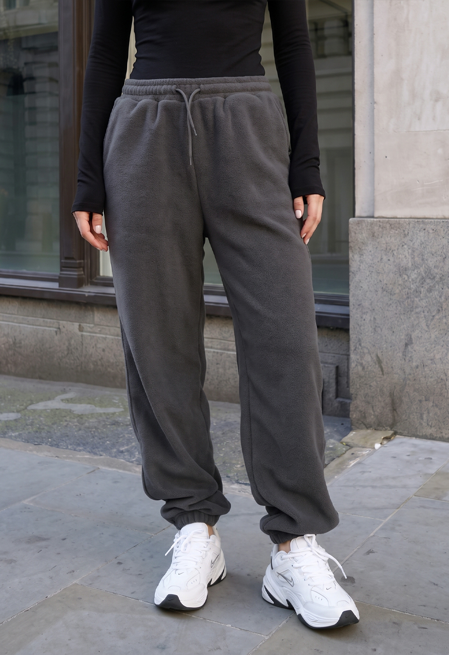 Spodnie dresowe Staff flu gray fleece