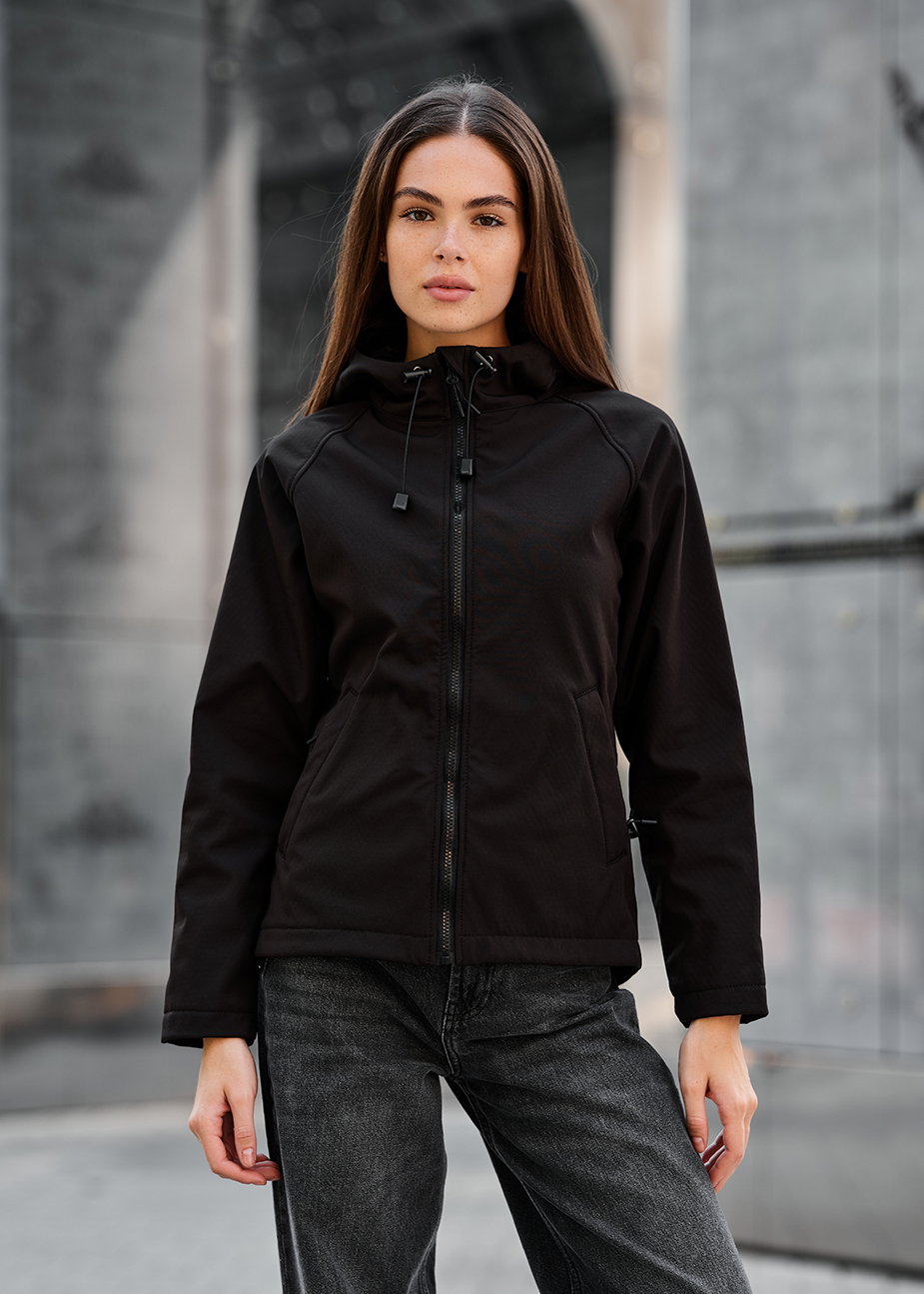 Kurtka damska Staff soft shell so black