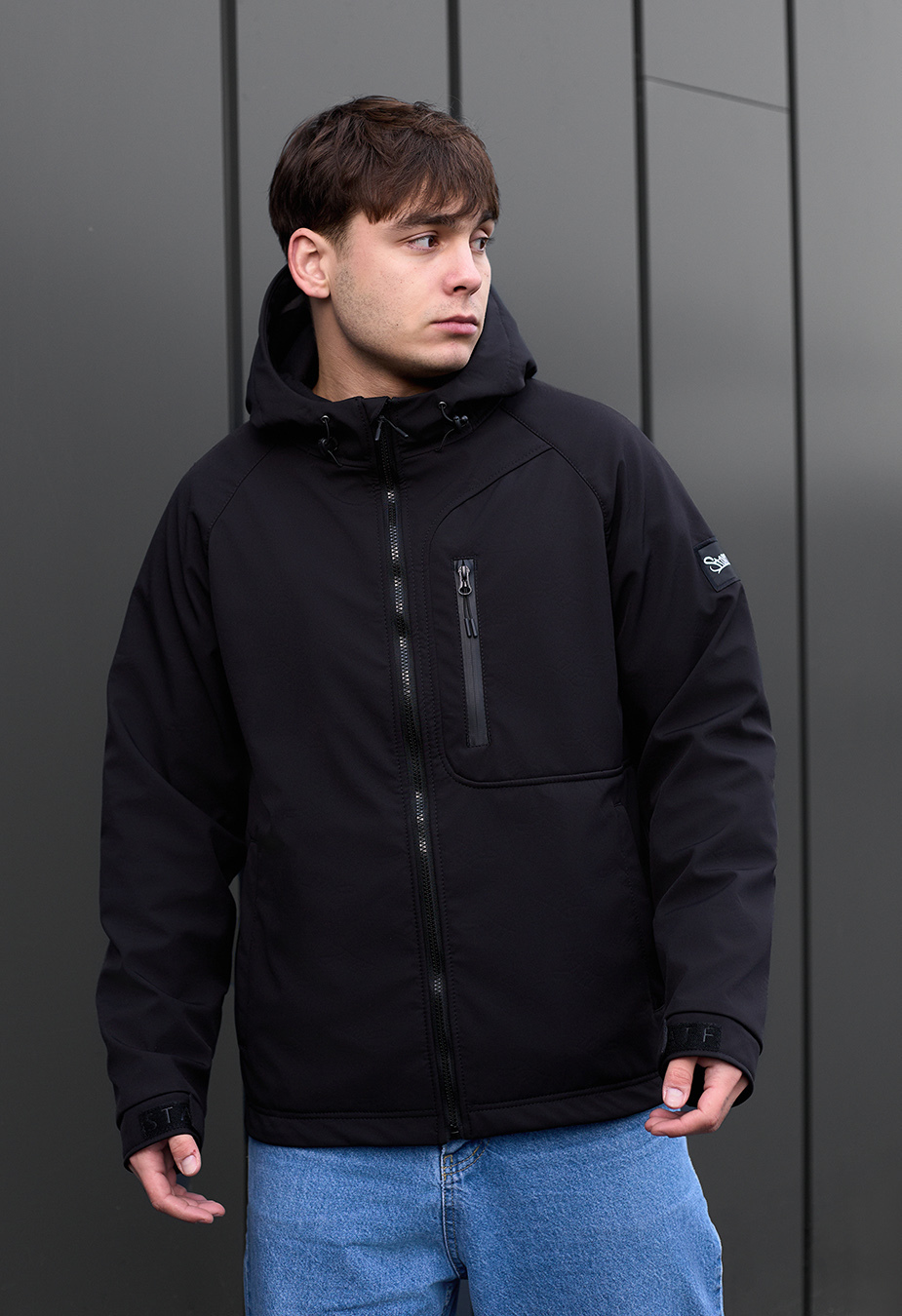 Kurtka soft shell Staff joka black