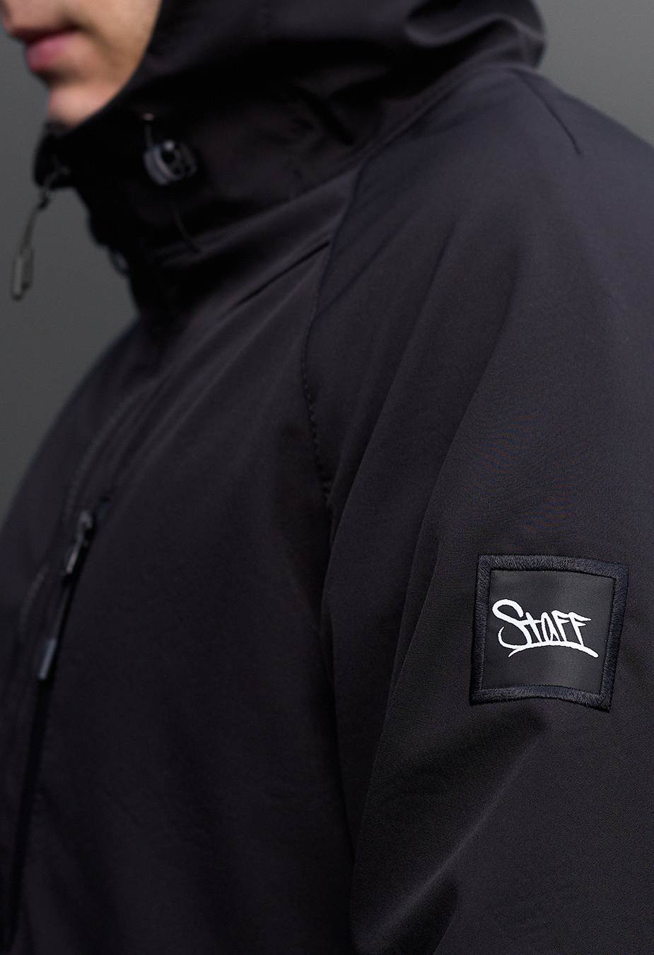 Kurtka soft shell Staff joka black