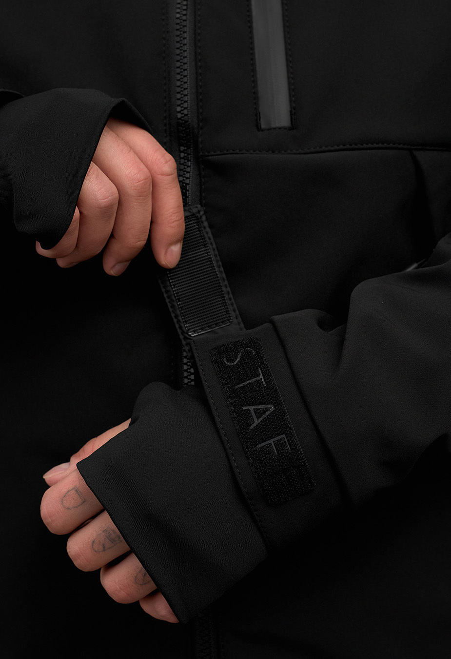 Kurtka Staff soft shell lokk black