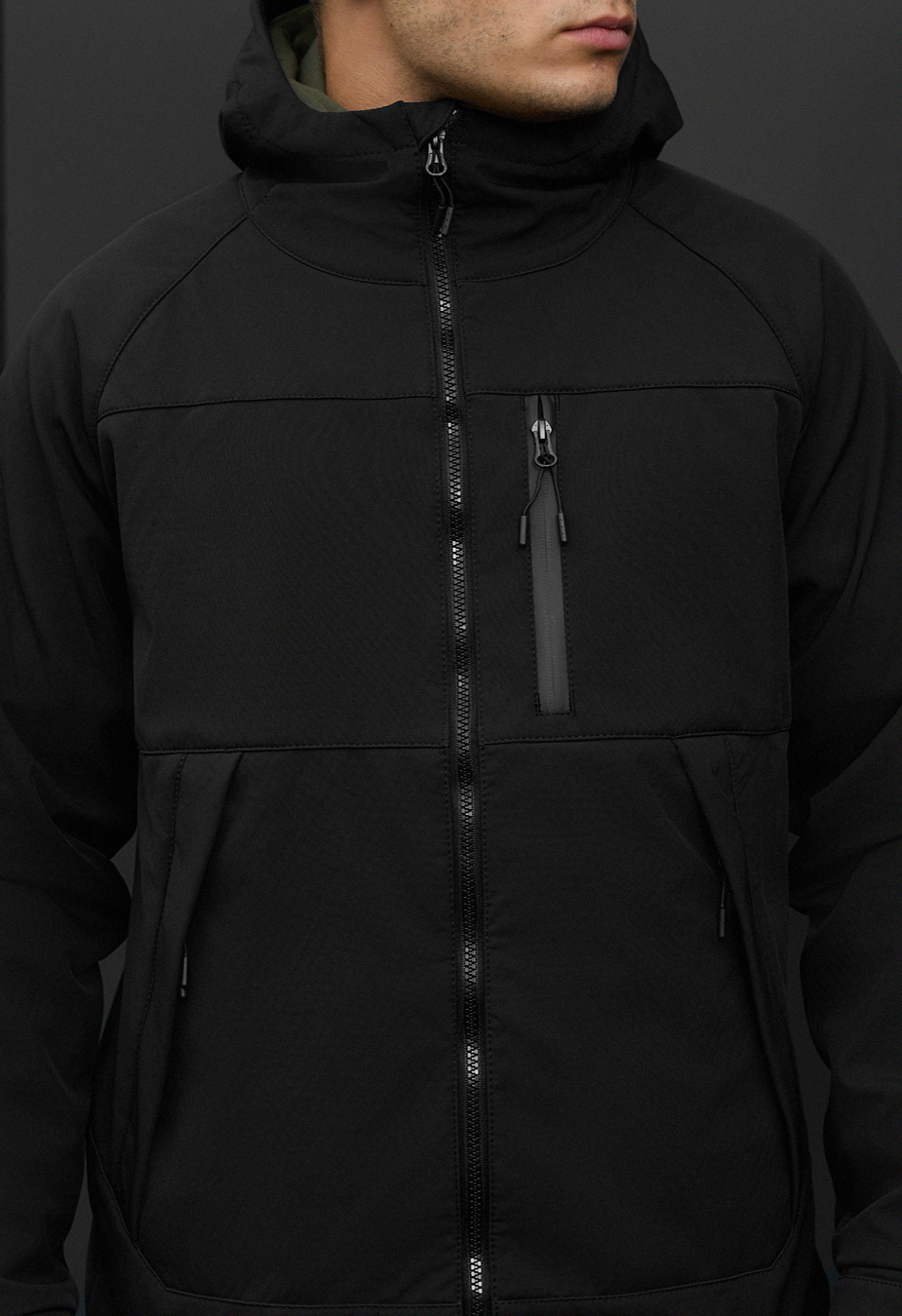 Kurtka Staff soft shell lokk black2