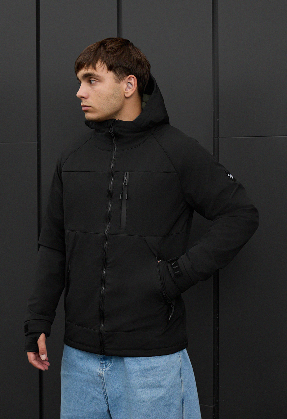Kurtka Staff soft shell lokk black2