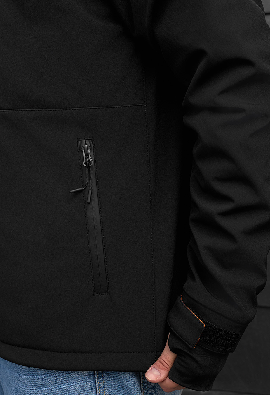 Kurtka Staff mei soft shell black