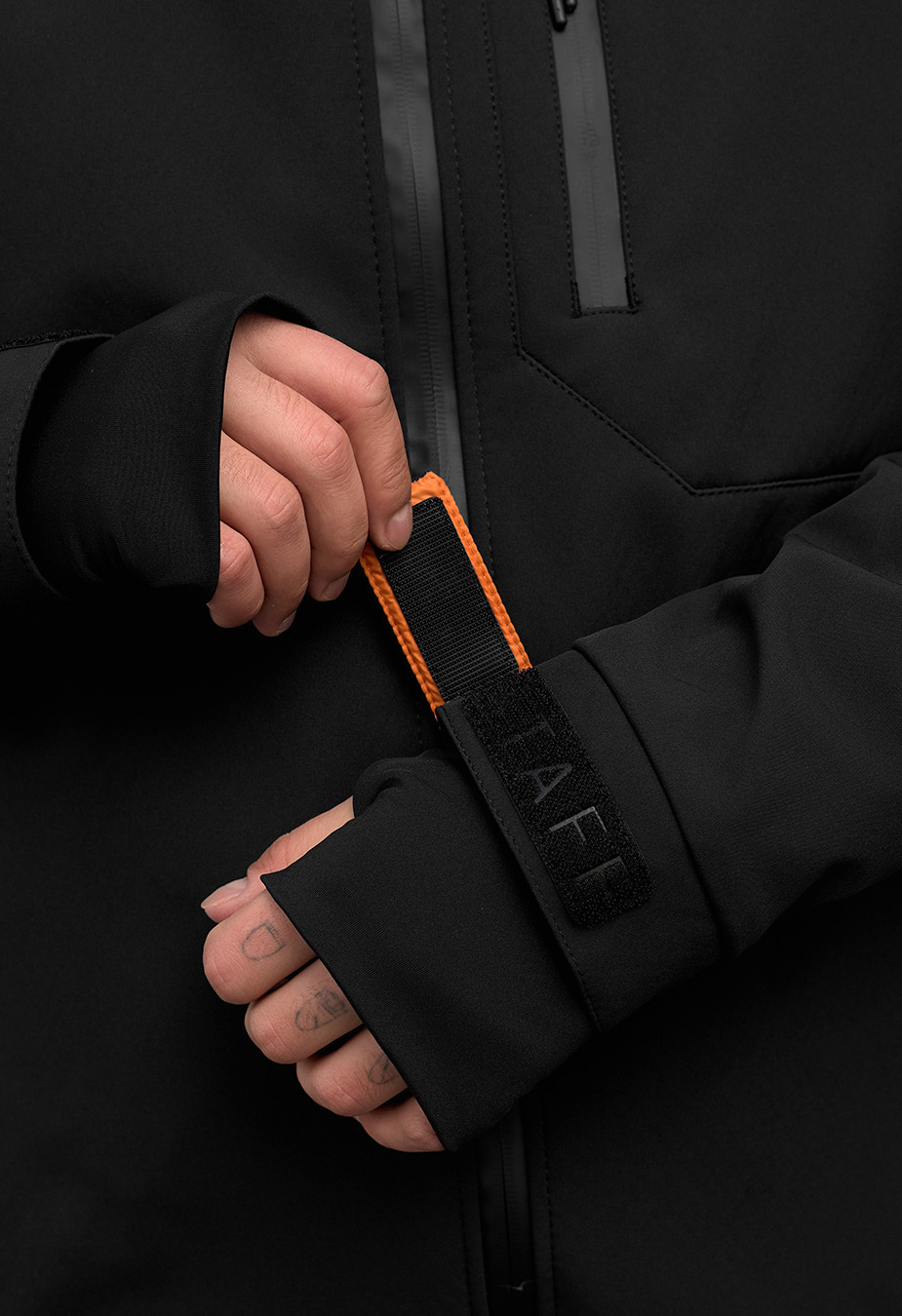 Kurtka Staff mei soft shell black