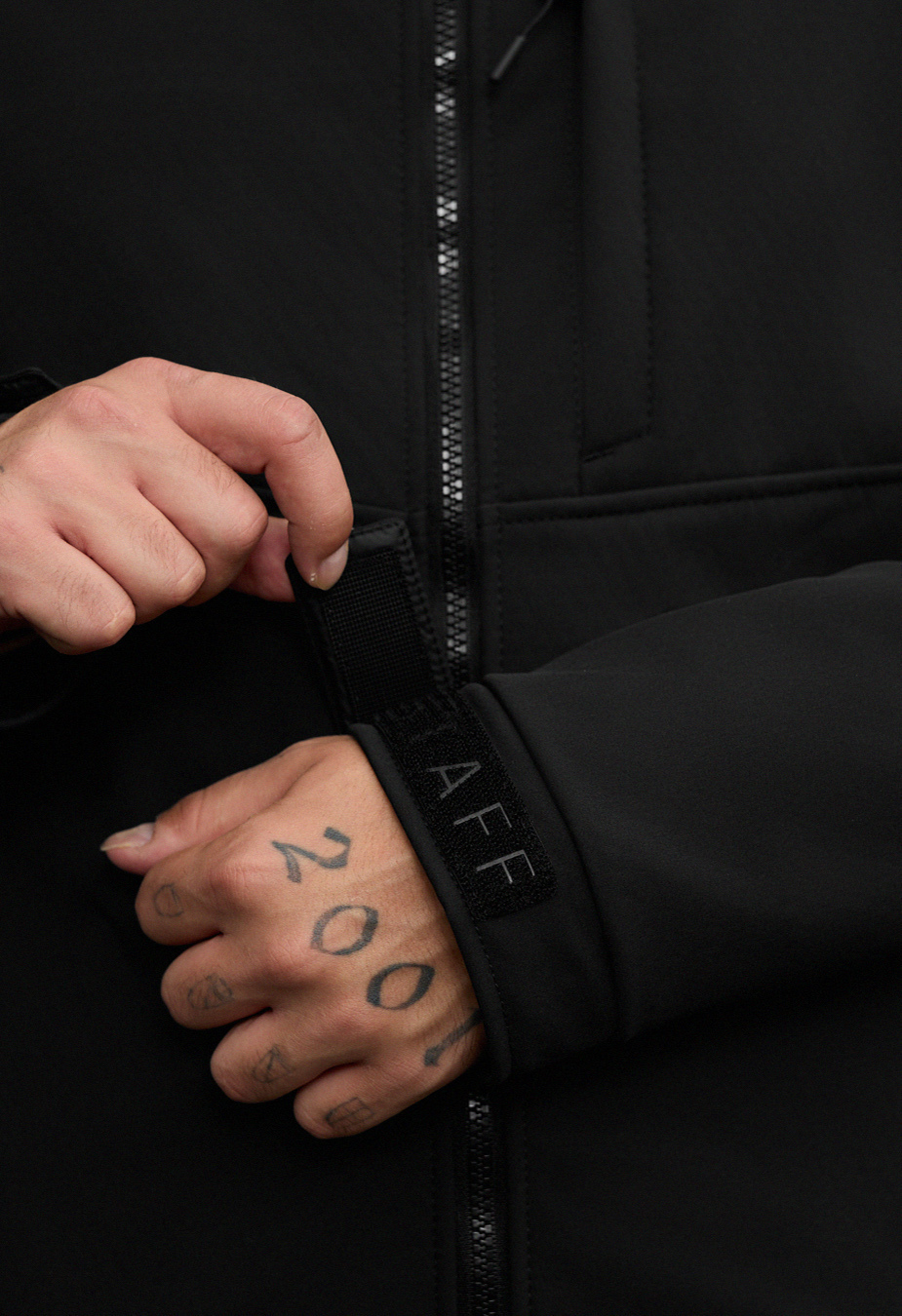 Kurtka Staff soft shell cu black