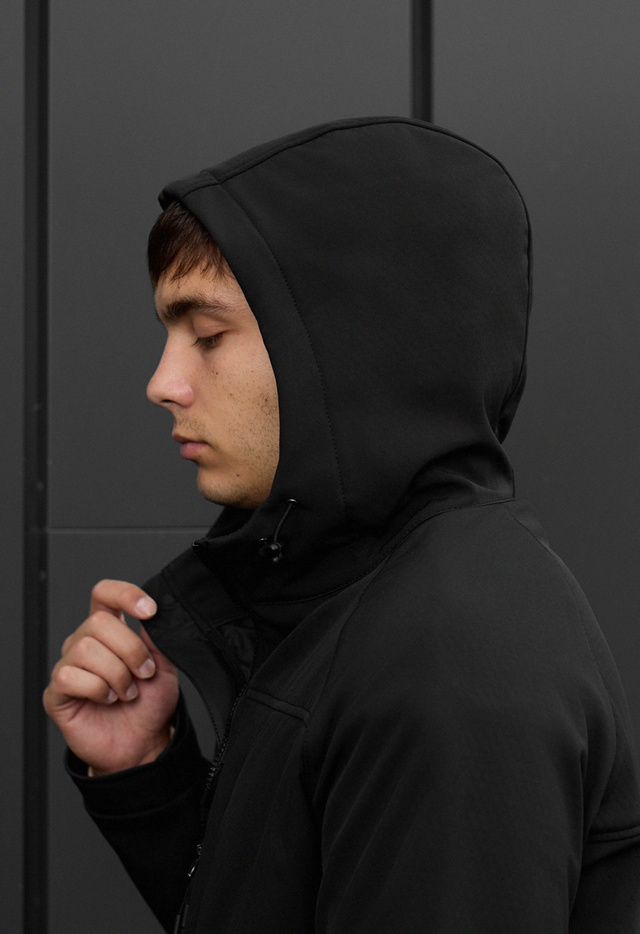 Kurtka Staff soft shell cu black