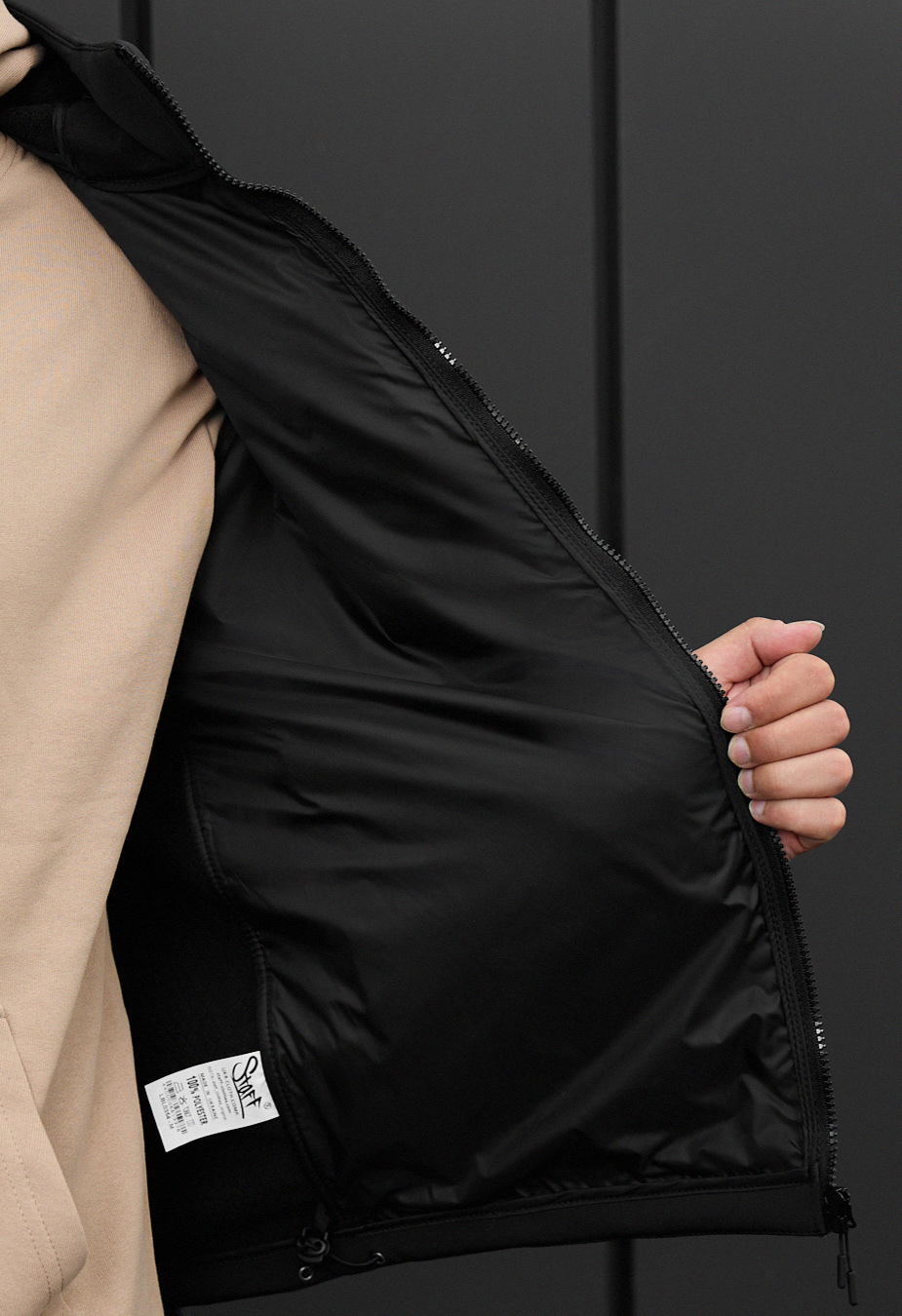 Kurtka Staff soft shell cu black