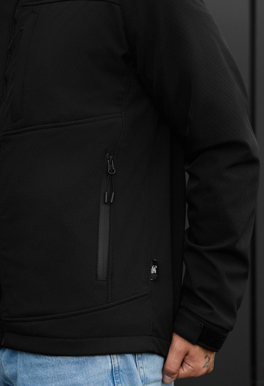 Kurtka Staff soft shell cu black