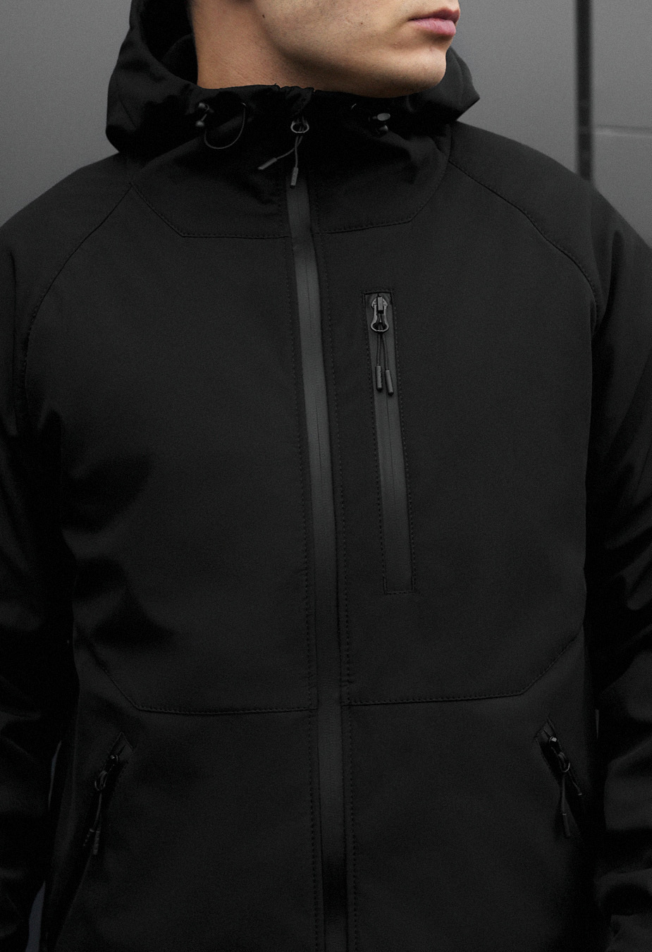 Kurtka Staff bu soft shell kyro black