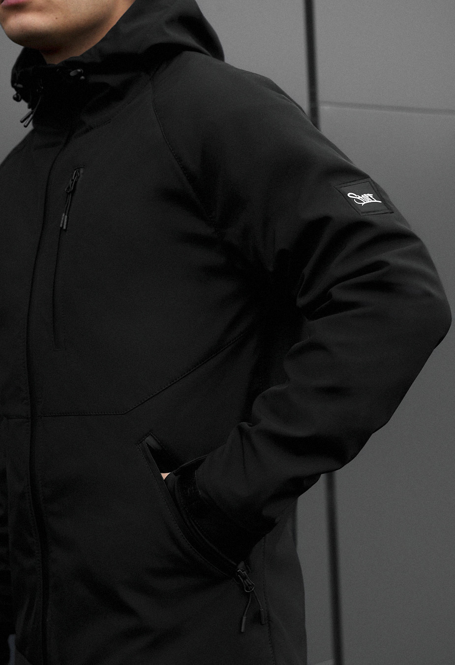 Kurtka Staff bu soft shell kyro black