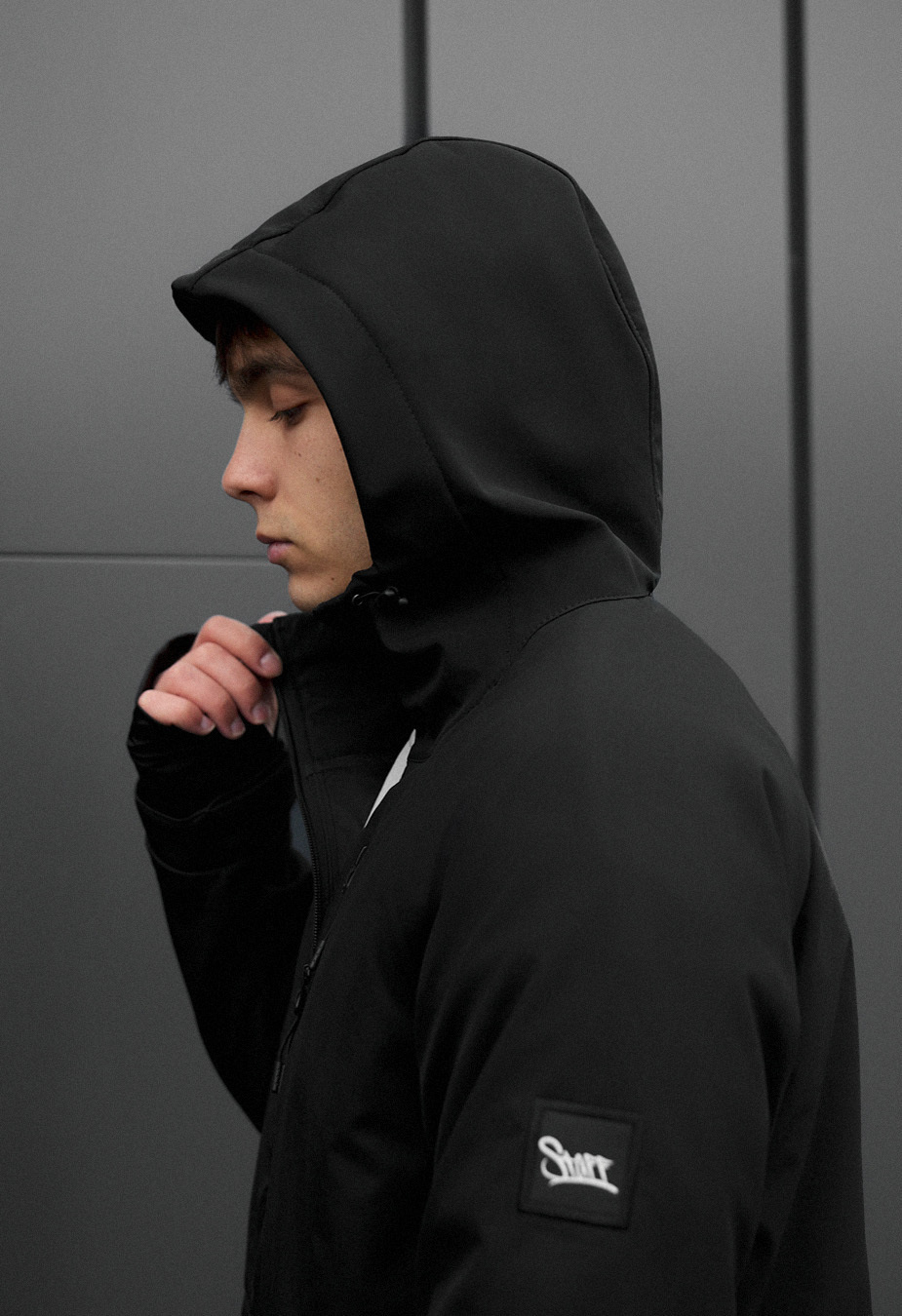 Kurtka Staff bu soft shell kyro black