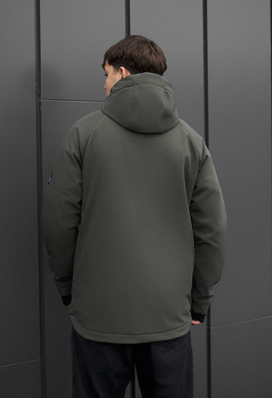 Kurtka Staff bu soft shell kyro dark khaki