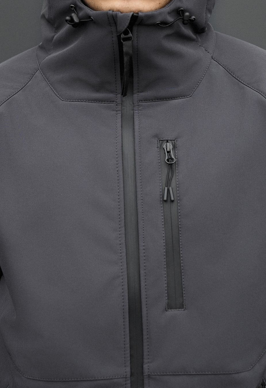 Kurtka Staff bu soft shell kyro gray