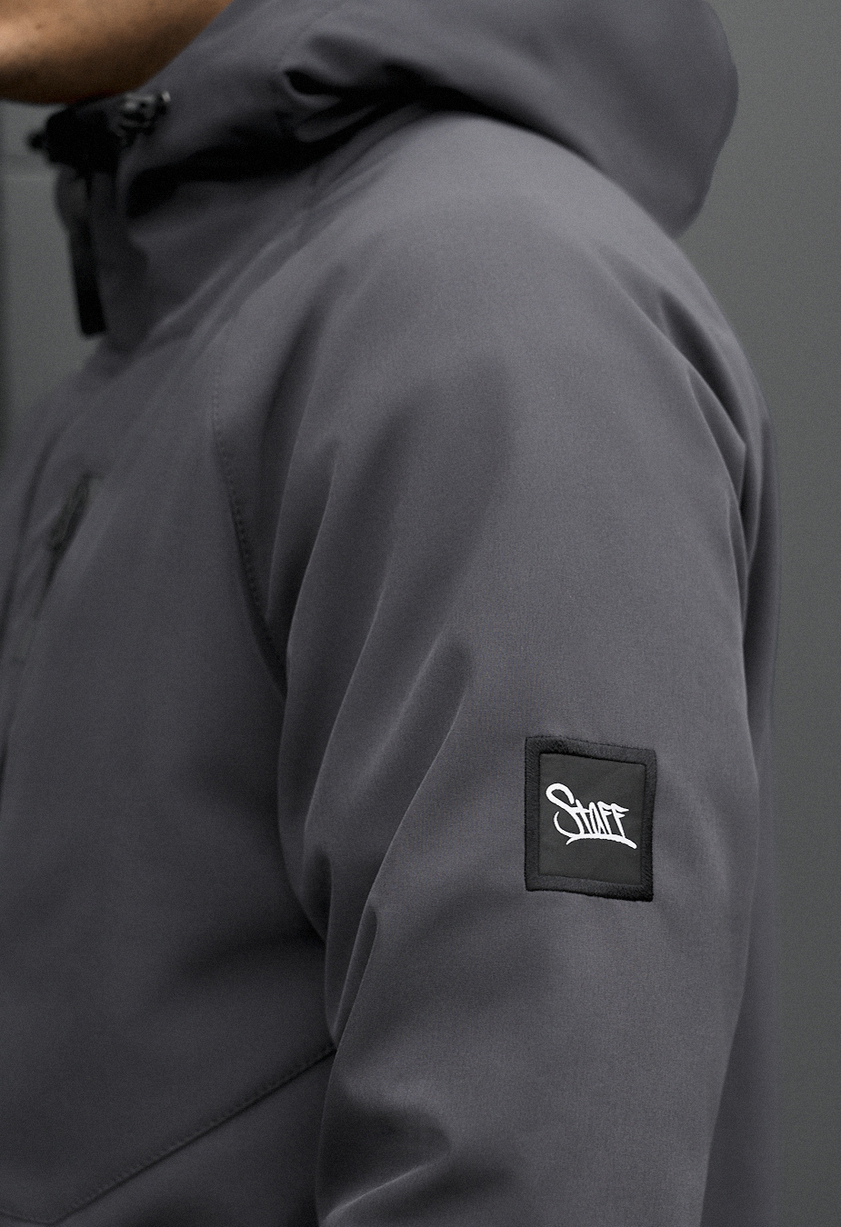 Kurtka Staff bu soft shell kyro gray