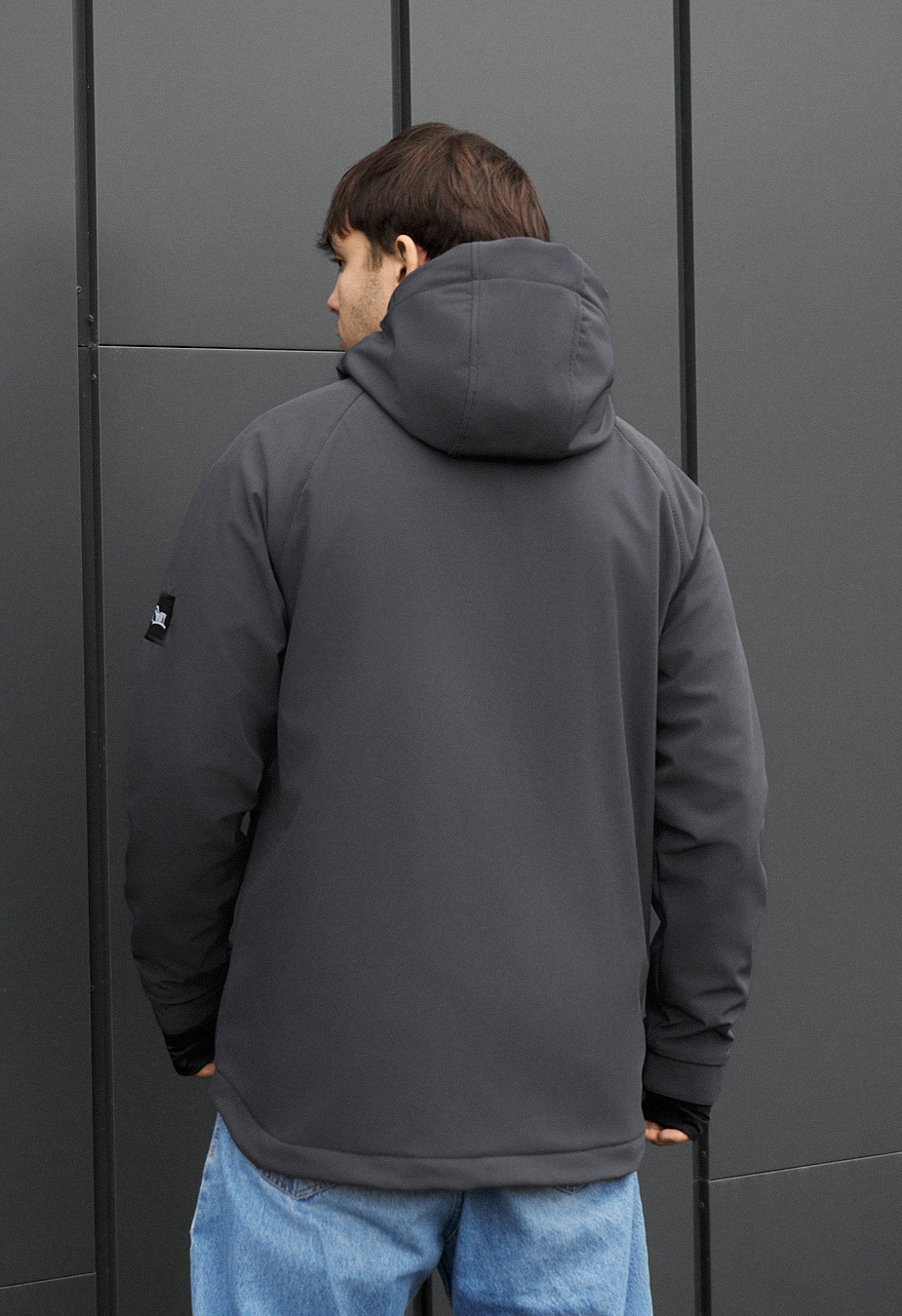 Kurtka Staff bu soft shell kyro gray