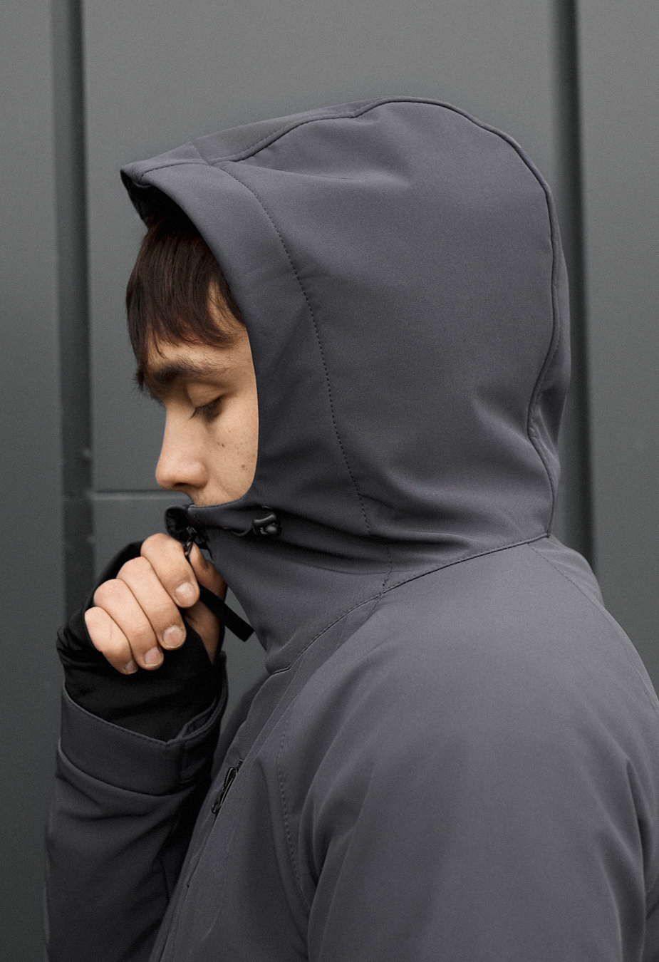 Kurtka Staff bu soft shell kyro gray