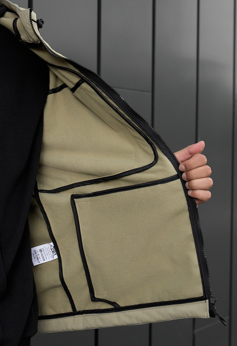 Kurtka soft shell Staff re light olive