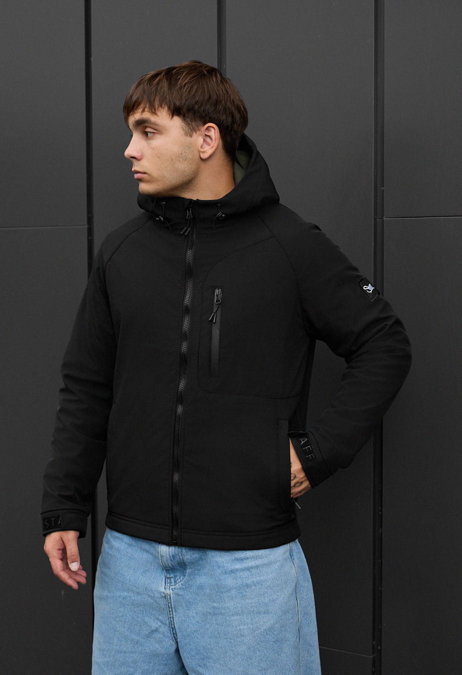 Kurtka soft shell Staff re black