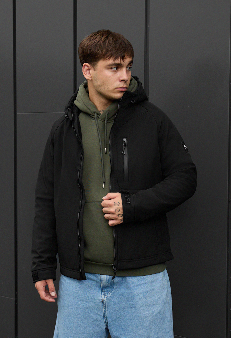 Kurtka soft shell Staff re black