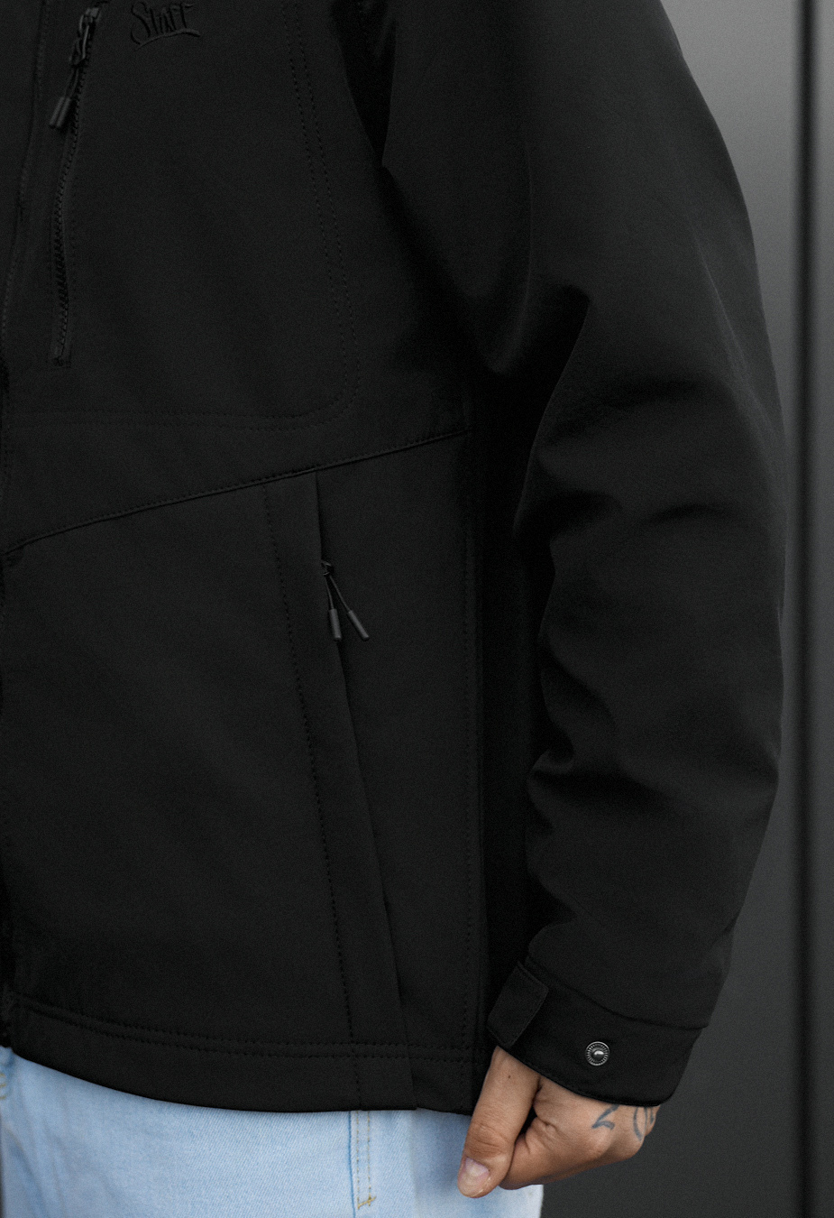 Kurtka soft shell Staff synx black