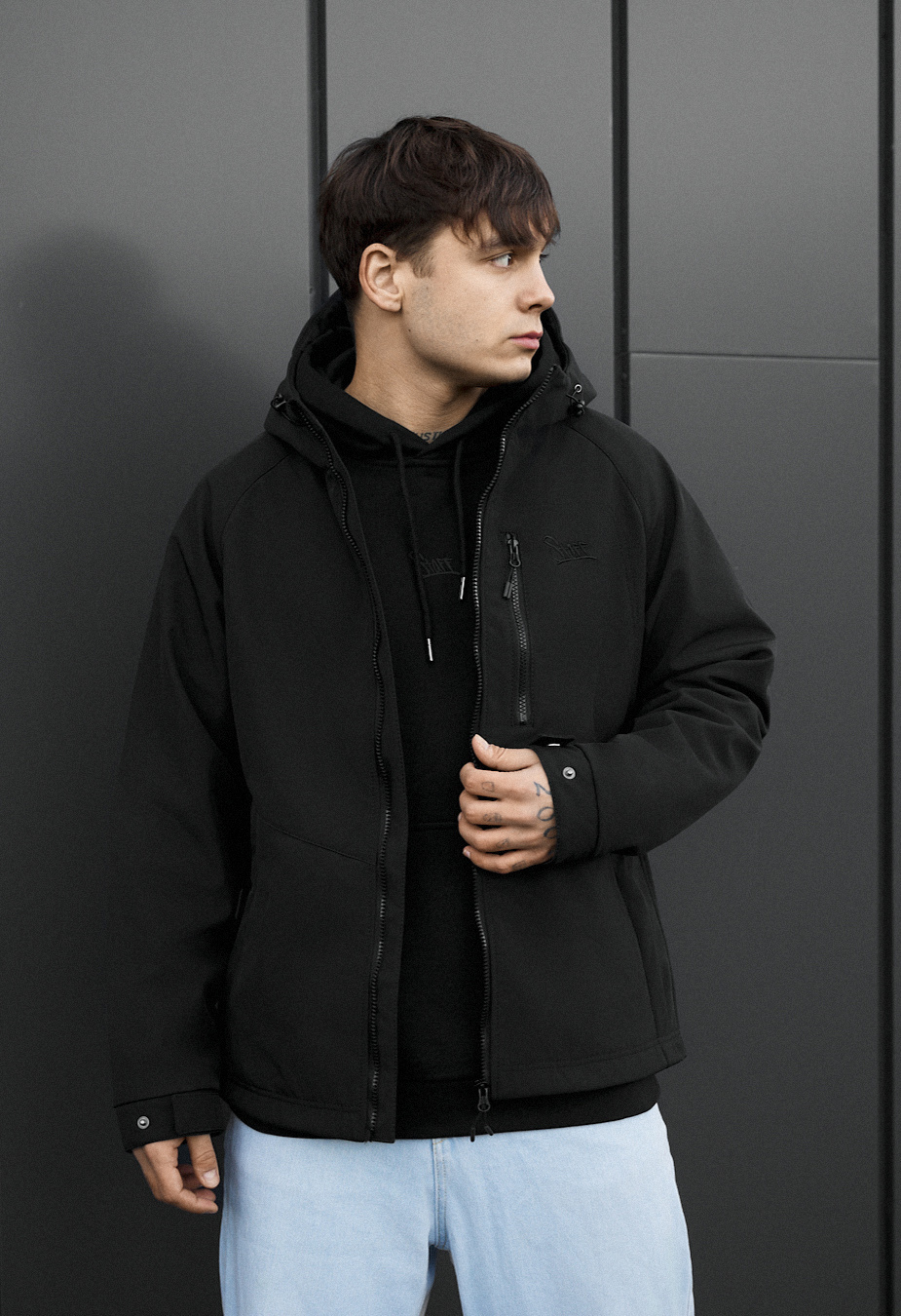 Kurtka soft shell Staff synx black