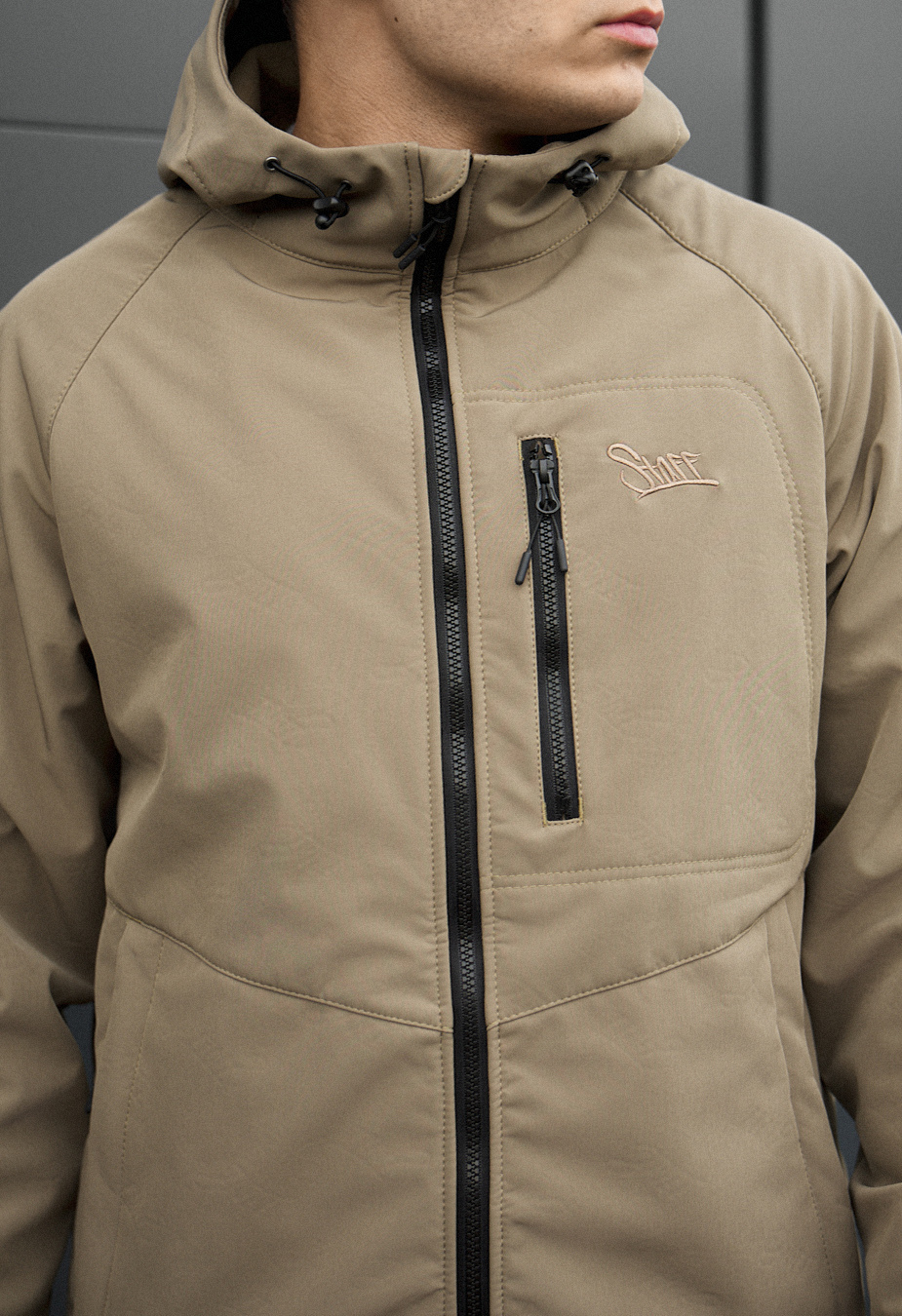 Kurtka soft shell Staff synx light olive