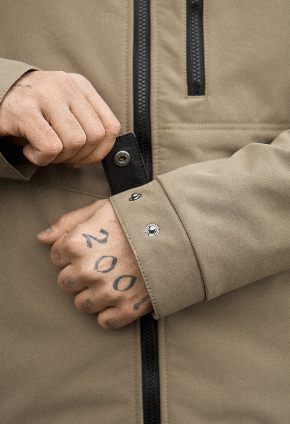 Kurtka soft shell Staff synx light olive