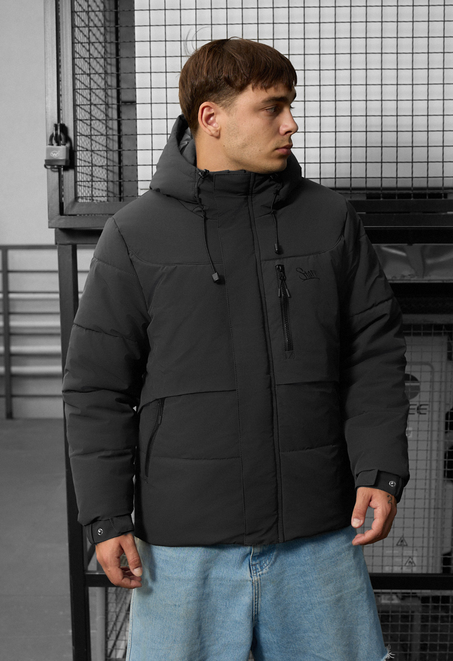 Kurtka zimowa Staff holt dark gray