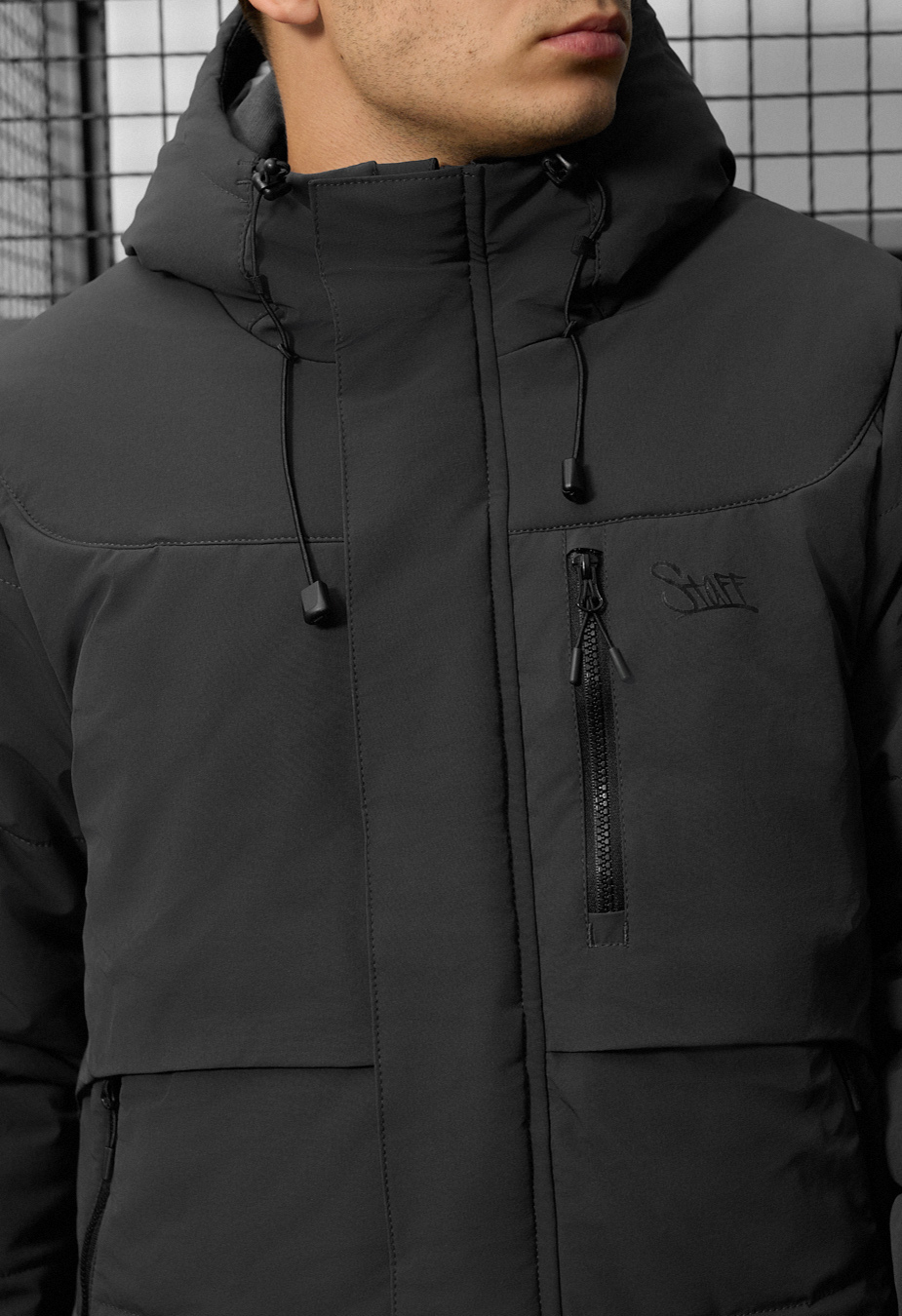 Kurtka zimowa Staff holt dark gray