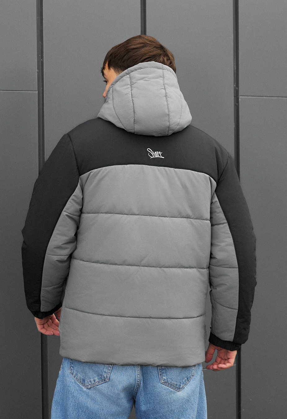 Kurtka zimowa Staff tund gray & black