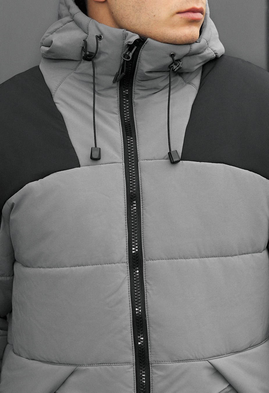 Kurtka zimowa Staff tund gray & black