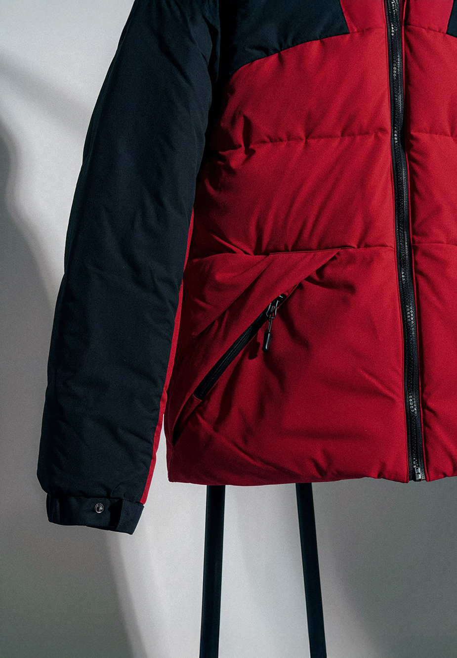 Kurtka zimowa Staff tund red & black