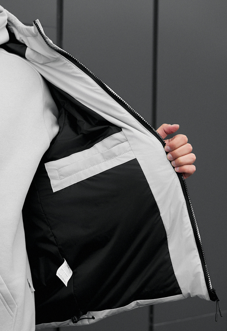 Kurtka zimowa Staff ri light gray