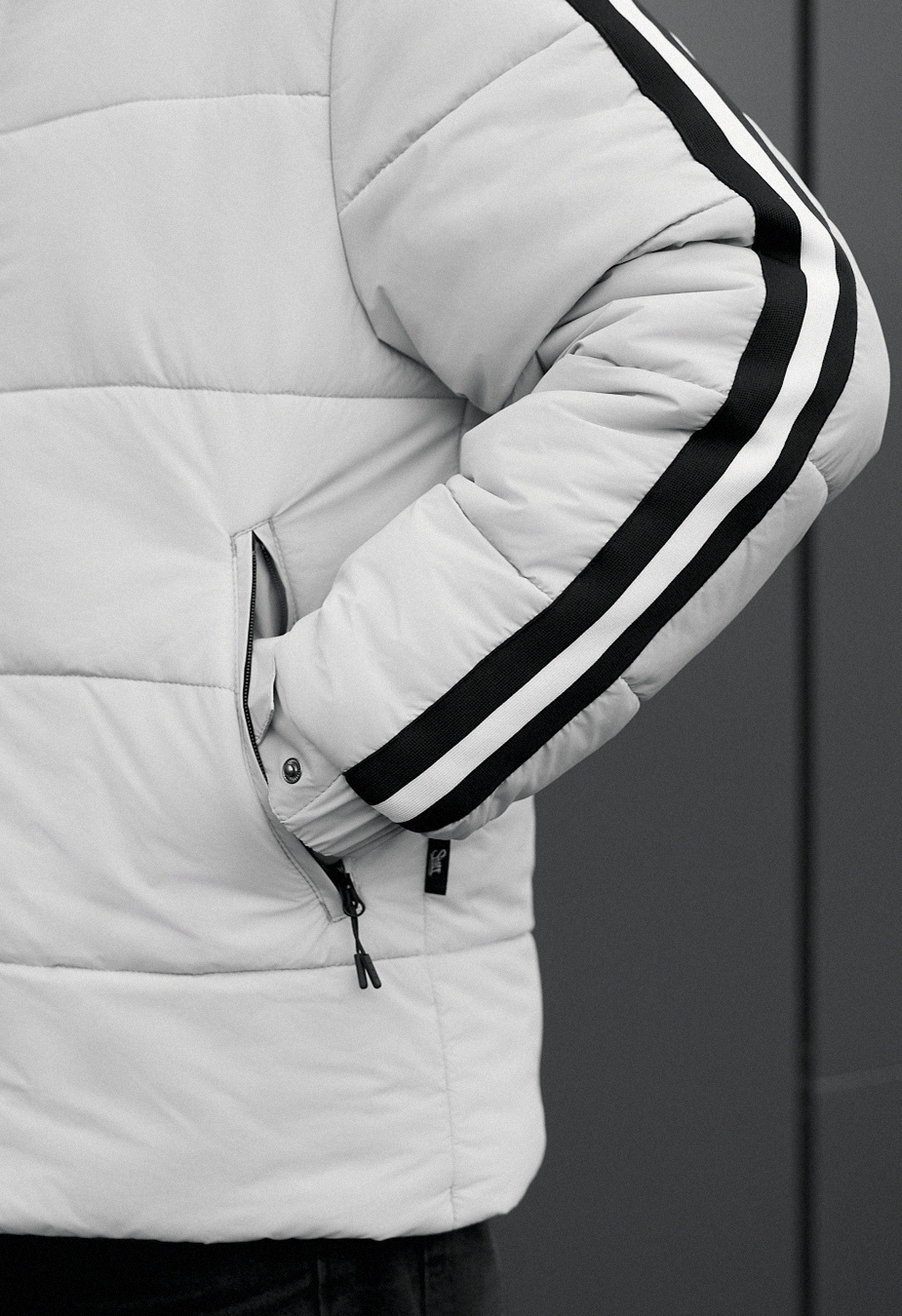 Kurtka zimowa Staff ri light gray