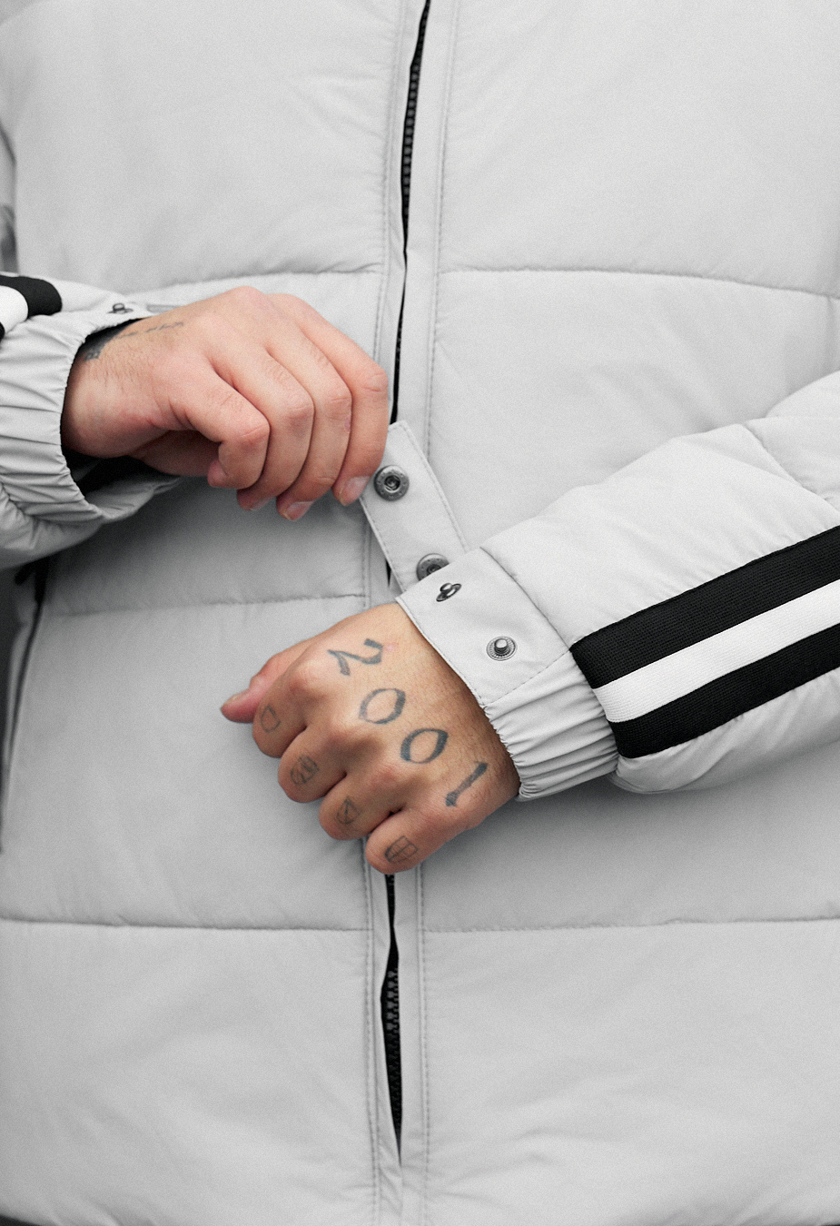 Kurtka zimowa Staff ri light gray