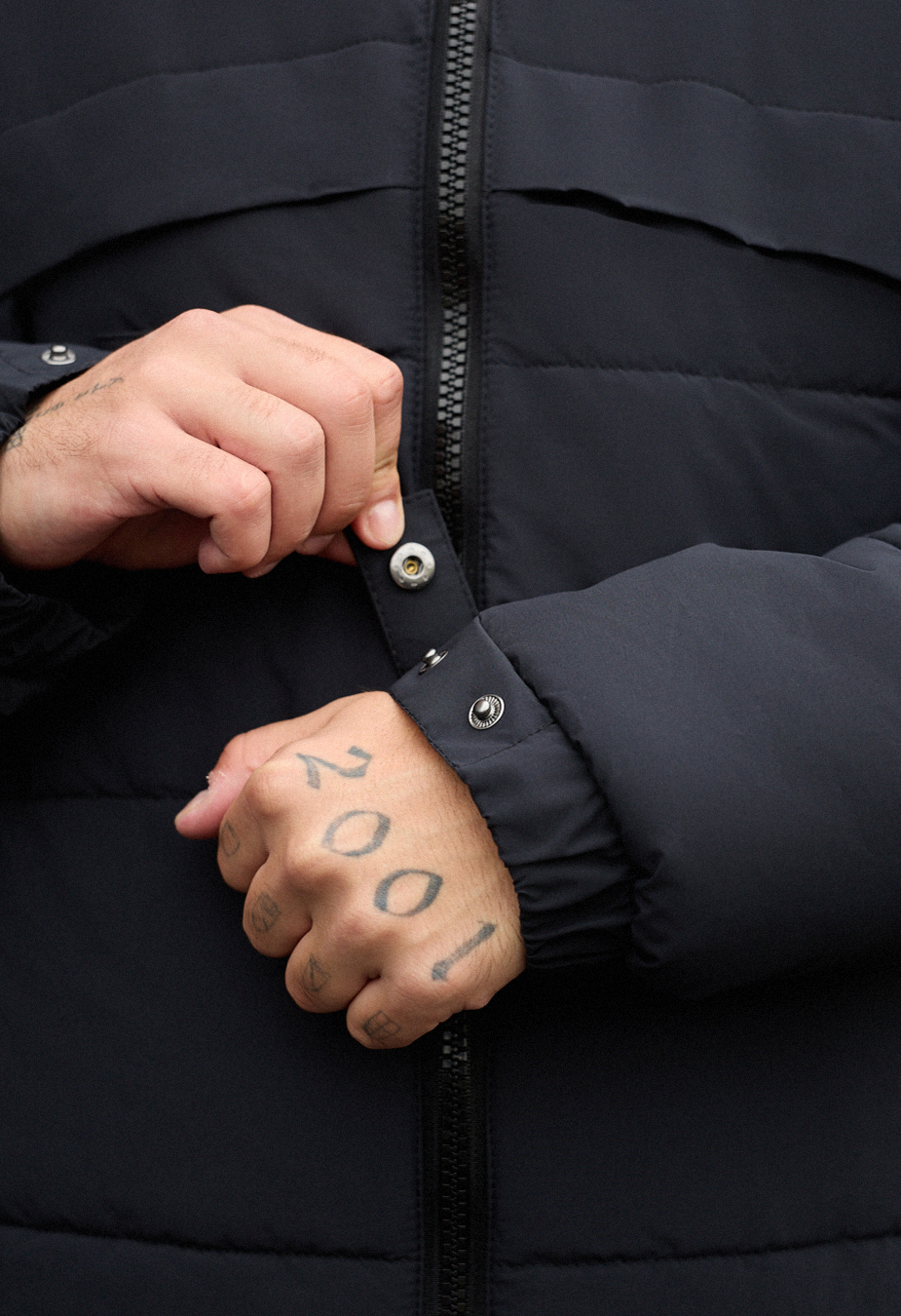 Kurtka zimowa Staff hyke dark gray