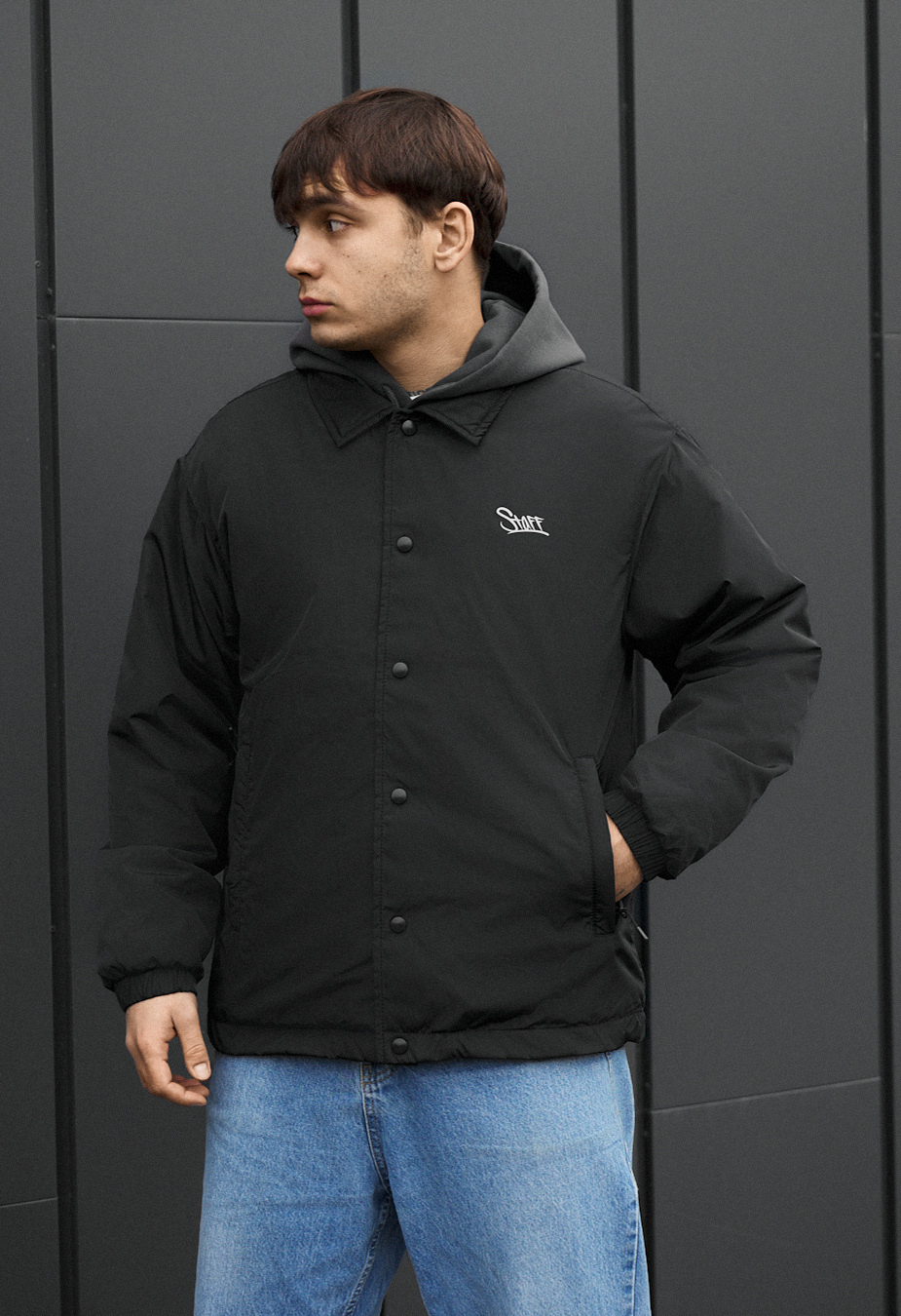 Kurtka przejściowa Staff dyn black