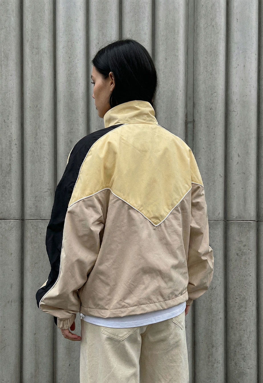 Wiatrówka Staff sh yellow & beige