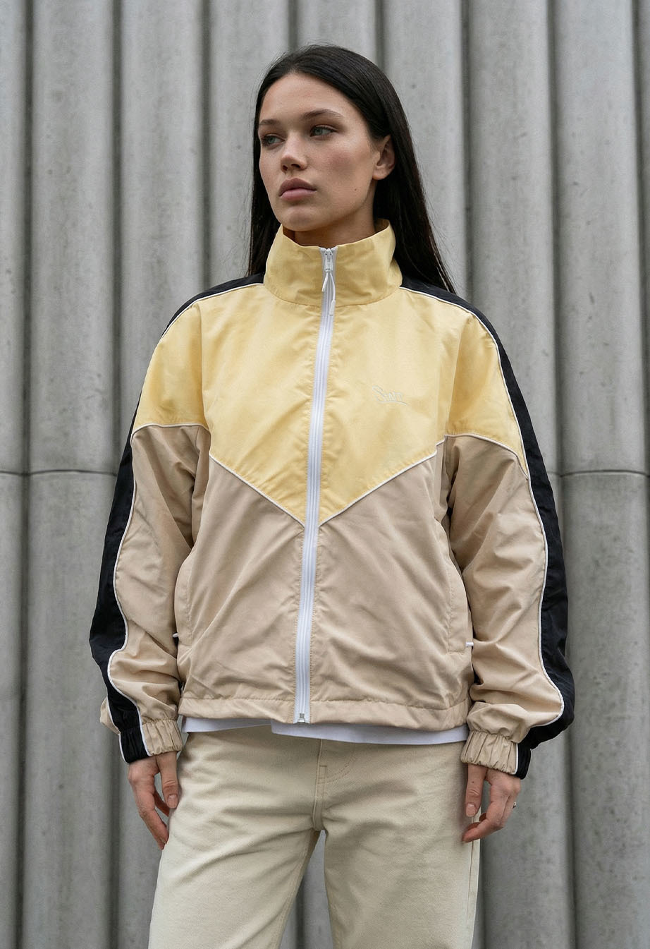 Wiatrówka Staff sh yellow & beige