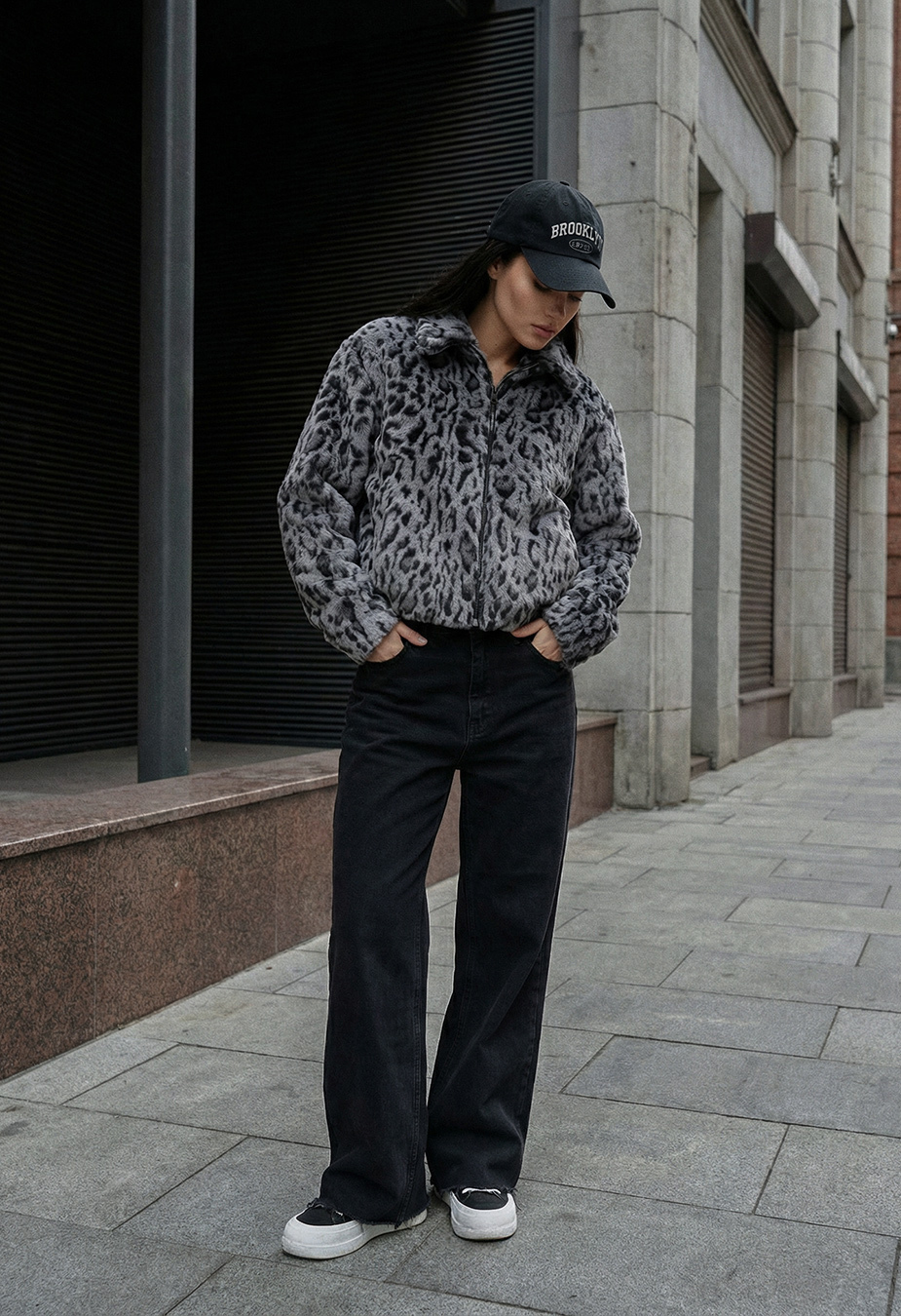 Kurtka Staff ra gray leo