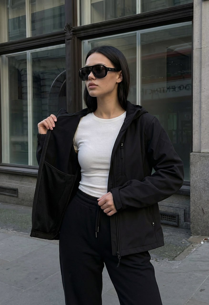 Kurtka Staff um soft shell black