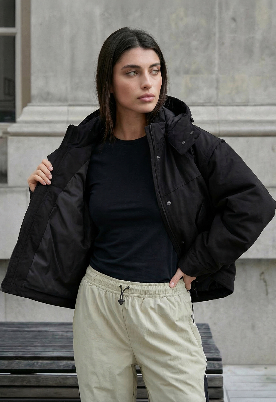 Kurtka Staff sli black